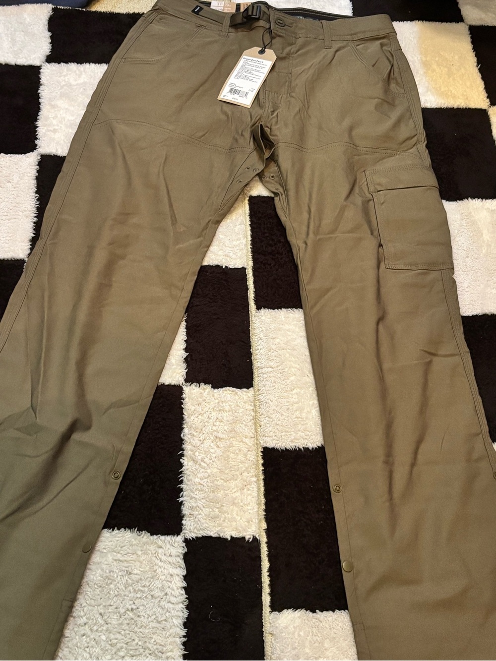 Men's Olive Cargo Pants